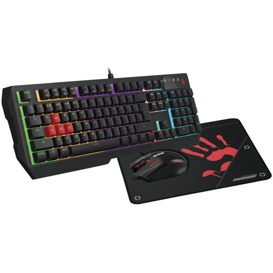Bloody Keyboard B1700 NEON Gaming Desktop Mouse Black Bloody Keyboard B1700 NEON Gaming Desktop Mouse Black